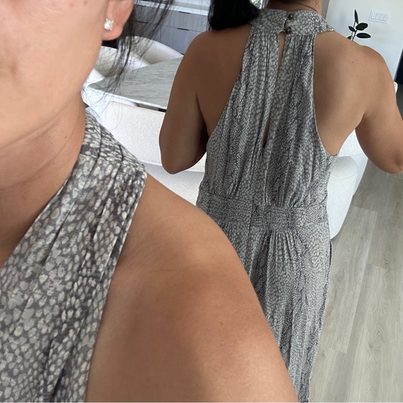 Anthropologie Black and White Maxi Dress size 8 - Picture 2 of 6